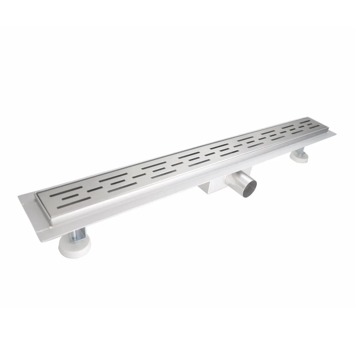 Ralo de duche em aço inox com design quadrado modelo R8 - Image 3