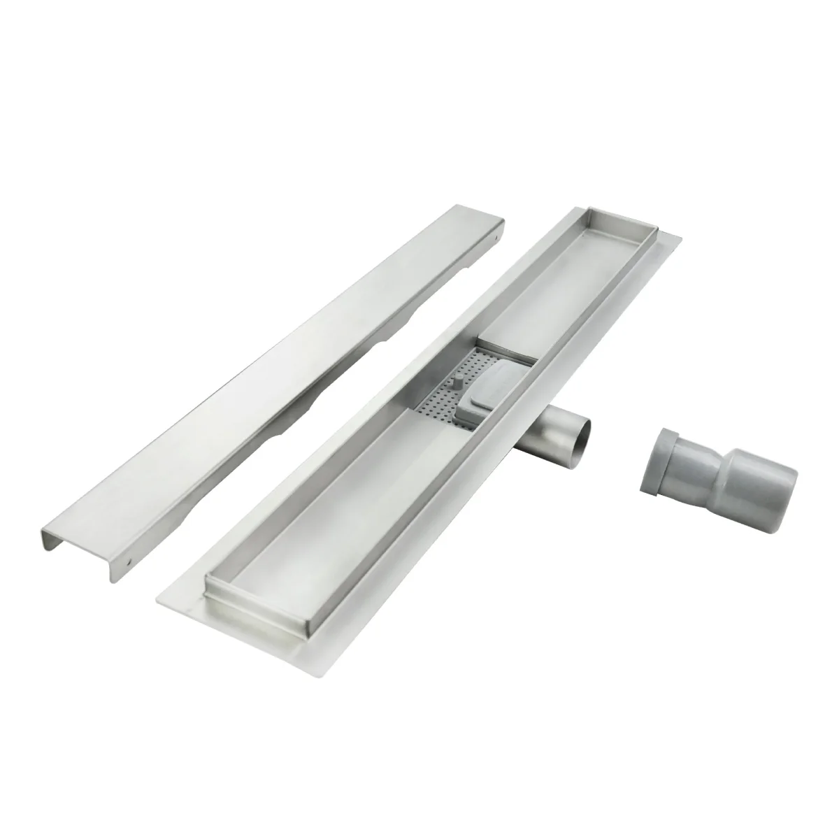 Ralo de duche linear em aço inox ultraplano modelo R1 - Image 4
