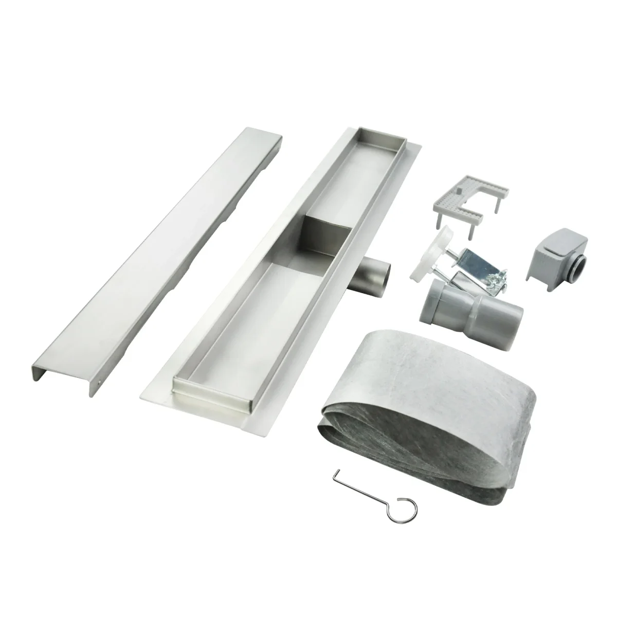 Ralo de duche linear em aço inox ultraplano modelo R1 - Image 5