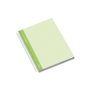 Caderno Espiral Polipro A4 Quadriculado 80 Folhas