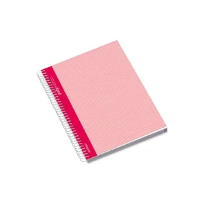 Caderno Espiral Polipro A4 Quadriculado 4mm 120 Folhas