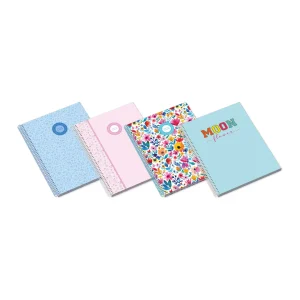 Caderno Espiral A4 80F Teen Moonflower Pautado