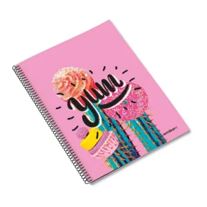 Caderno Espiral Polipro Think Pop A4 Pautado