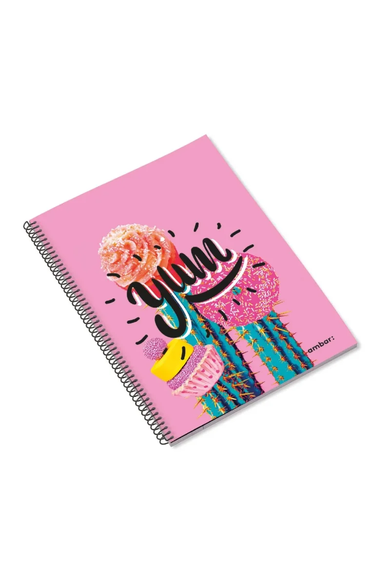 Caderno Espiral Polipro Think Pop A4 Pautado - Image 2