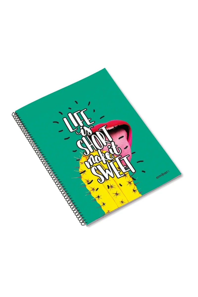 Caderno Espiral Polipro Think Pop A4 Pautado - Image 4