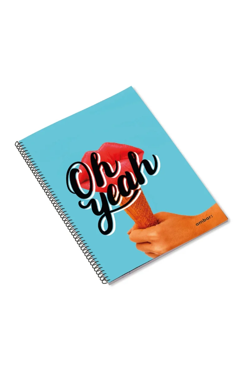 Caderno Espiral Polipro Think Pop A4 Pautado - Image 5