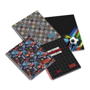 Caderno Espiral A4 80F Teen Inverse Pautado