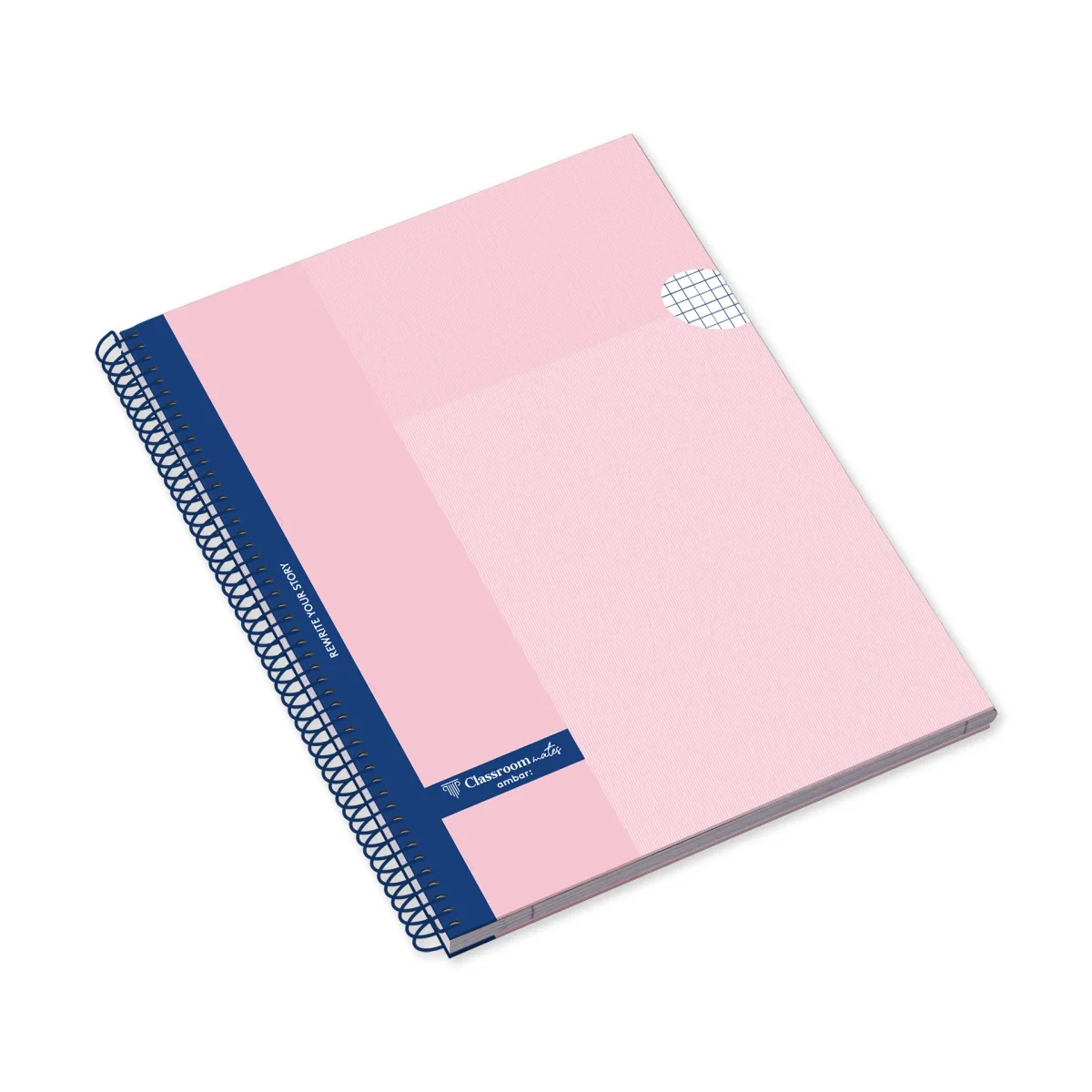 Caderno Espiral Capa Dura A4 160F 70G Classroommates Pastel Quadriculado - Image 3