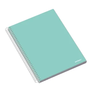 Caderno Espiral Ambar School Capa Dura A4 Quadriculado