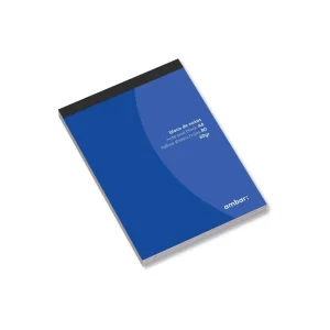 Bloco de Notas Ambar A6 80 Folhas Quadriculado