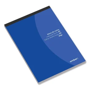 Bloco de Notas Ambar A5 80 Folhas Quadriculado