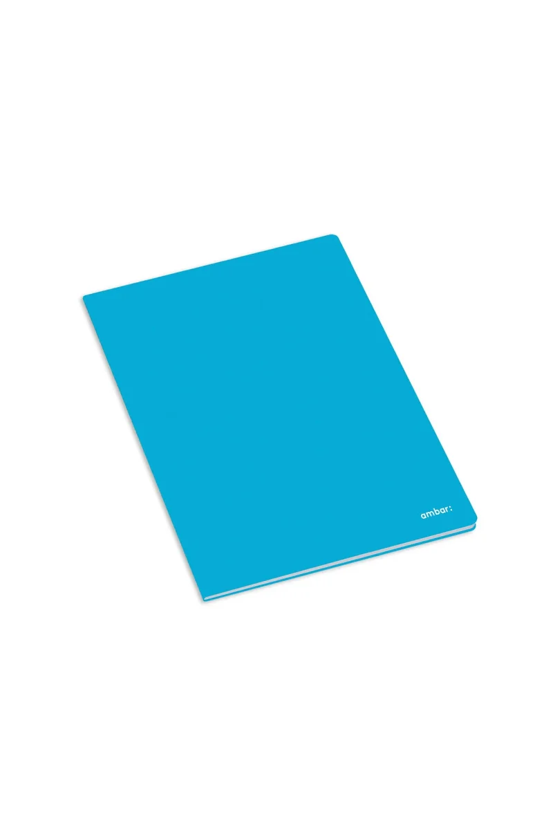 Caderno Agrafado Ambar School A5 Quadriculado