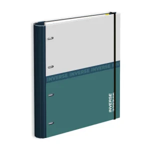 Capa A4 4 Argolas Lombada 7 Vincos Campus Inverse