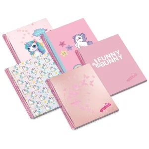 Caderno Espiral Capa Dura A5 80F 100G Believe in Dreams Pautado