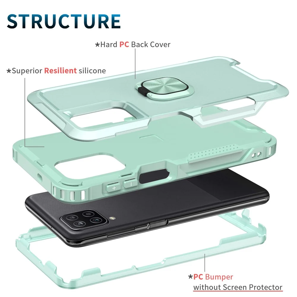 Capa 3-em-1 ArmorRing para Samsung A13 5G - Image 7