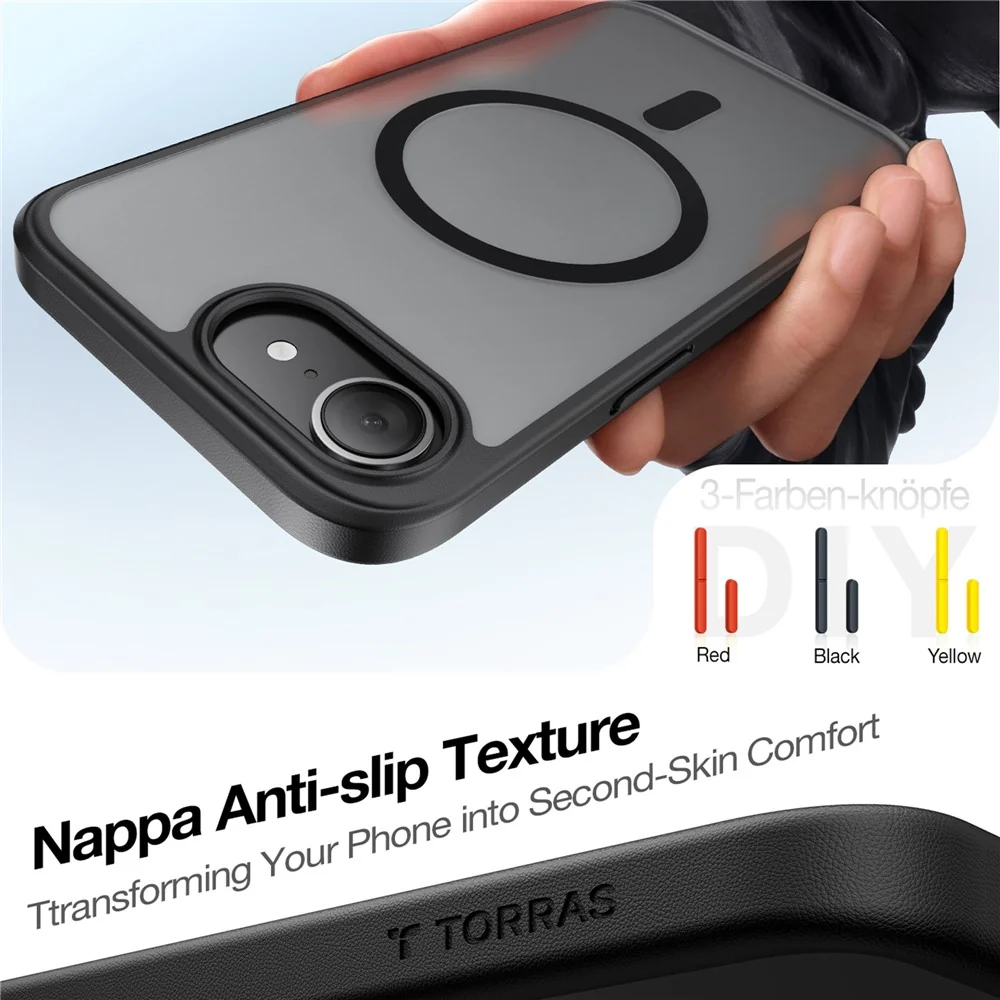 Capa Magnética Torras Matte para iPhone 16e - Image 3