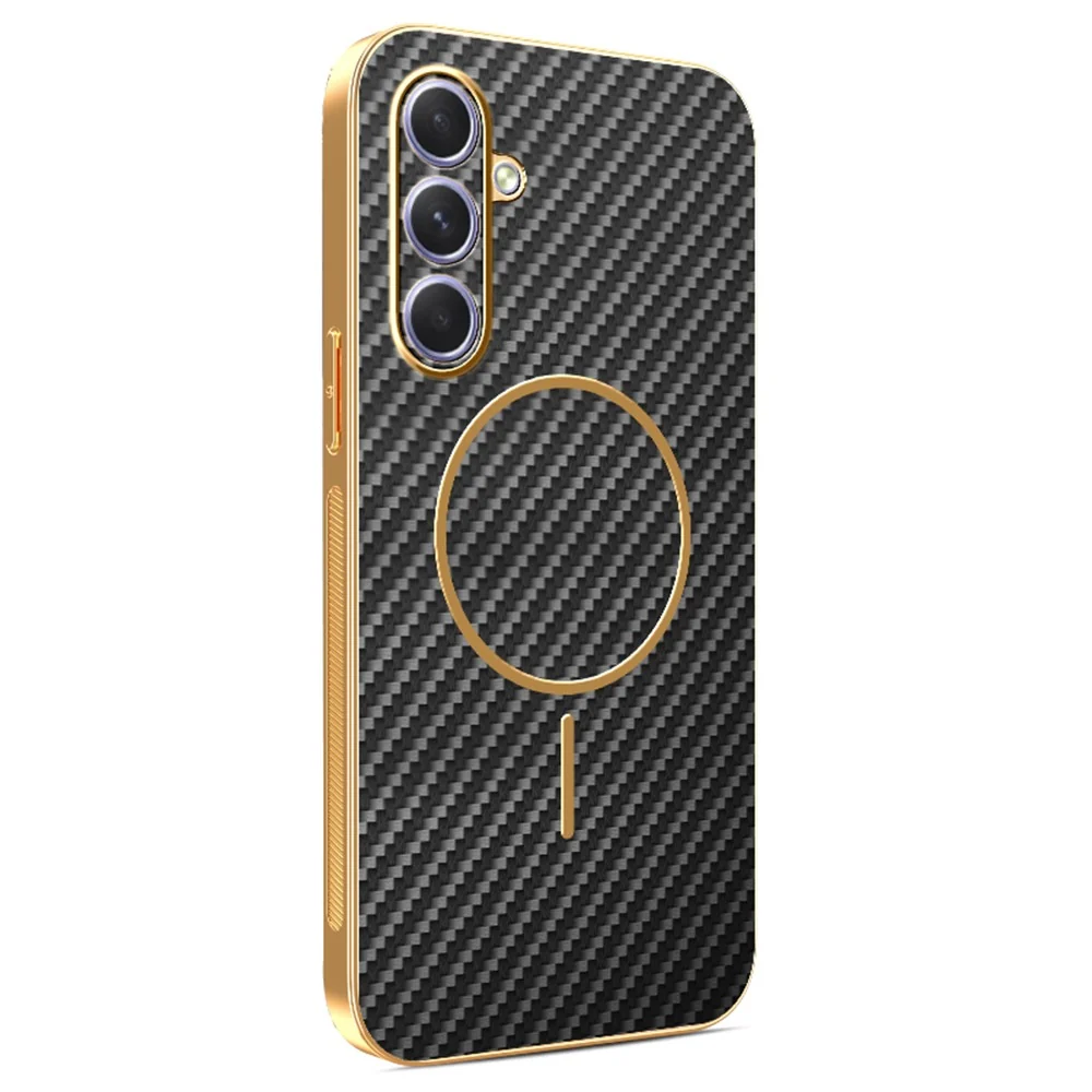 Capa Carbon Electro para Samsung A55 5G