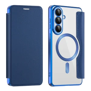 Capa Magnética com Porta-Cartões RFID para Samsung S26 Plus