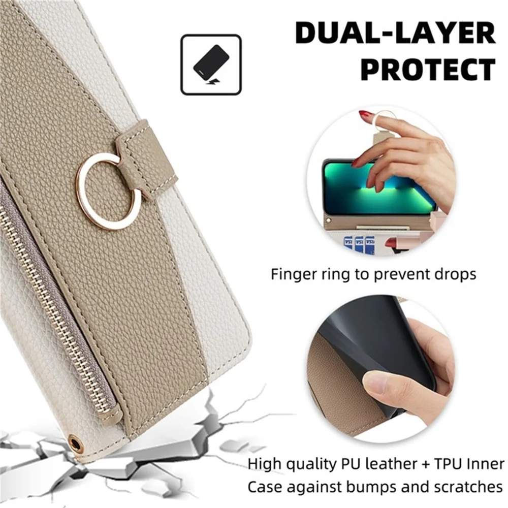 Capa Carteira com Alça e Espelho para Samsung A13 5G - Image 6