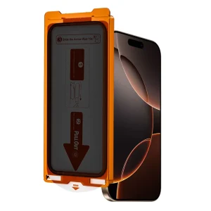 Vidro Temperado Privacidade para iPhone 16 Pro com Aplicador