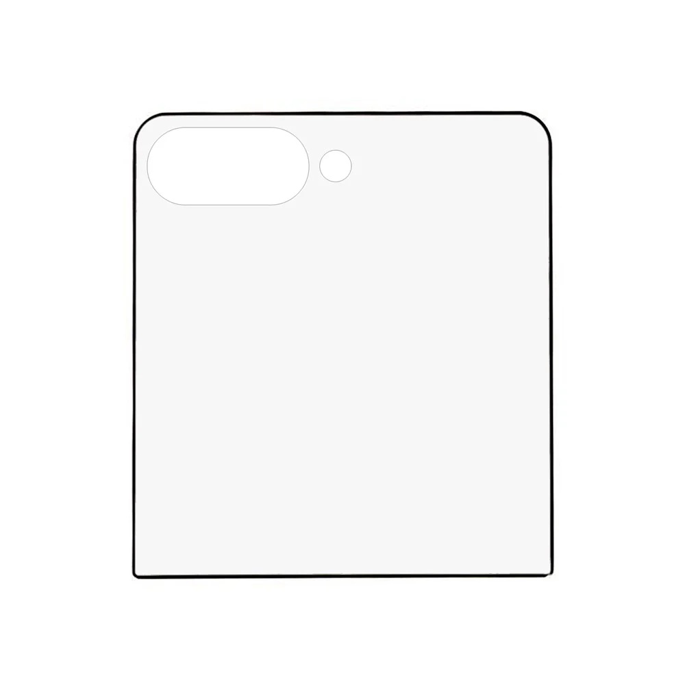 Película de Vidro Temperado para Ecrã Externo Samsung Z Flip7 5G - Image 3