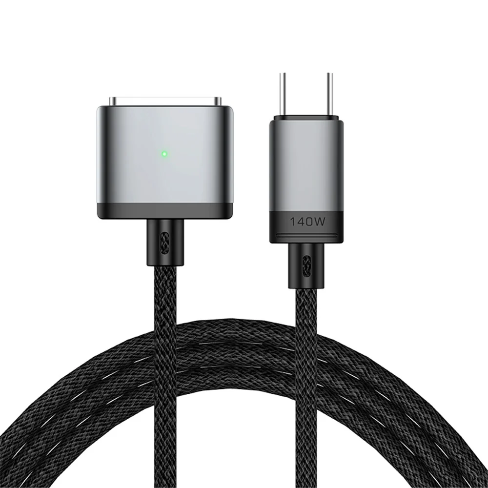 Cabo USB-C MagSafe 3 140W 2m Nylon para MacBook - Image 2