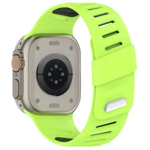 Bracelete em Silicone Bicolor para Apple Watch (42–49mm)