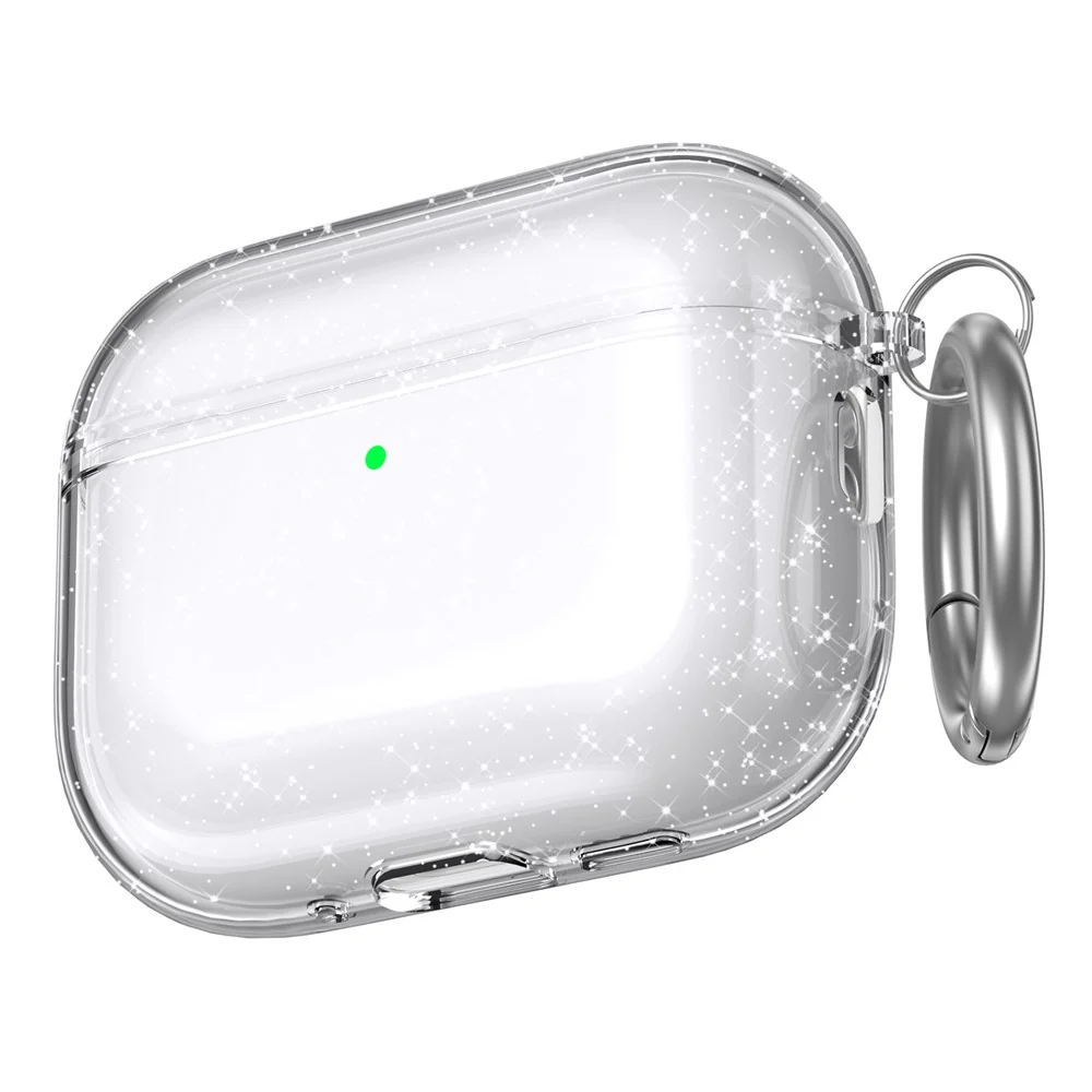 Capa Transparente com Brilho para AirPods Pro 3 - Image 3