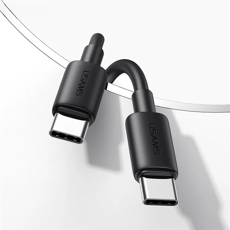 Cabo de Carregamento Usams 60W Tipo-C para Tipo-C 1m - Image 3