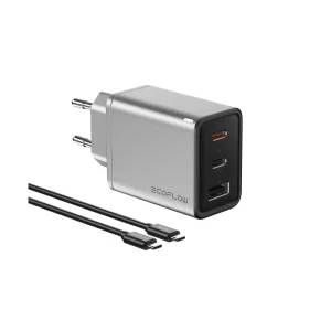 Ecoflow Carregador RAPID Charger 65W - Carrega até 3 dispositivos