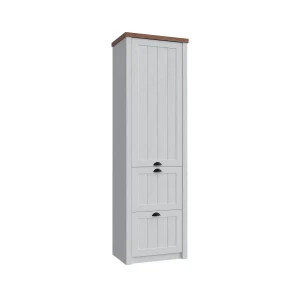 ROCHELLE S1D2S – Armário em branco, cinzento ou verde