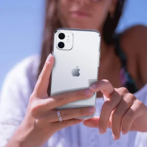 Capa Fina Silicone Transparente - iPhone