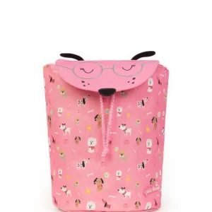Mochila Sport Dog Person Pink